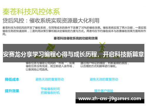 安赛龙分享学习编程心得与成长历程，开启科技新篇章